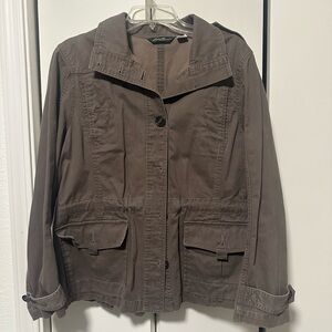 Eddie Bauer Brown Utility Jacket